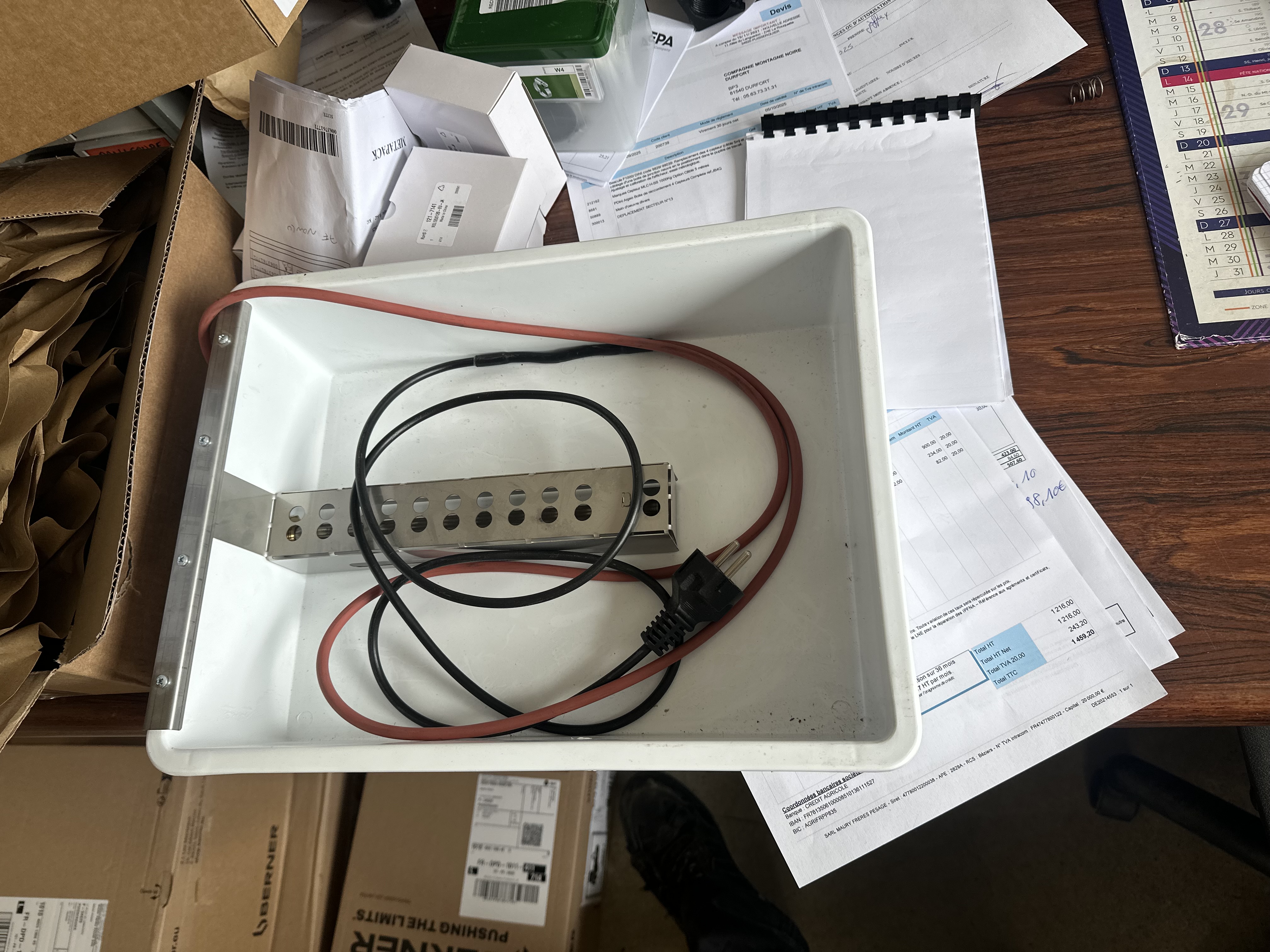 Écrou M45×2 — support